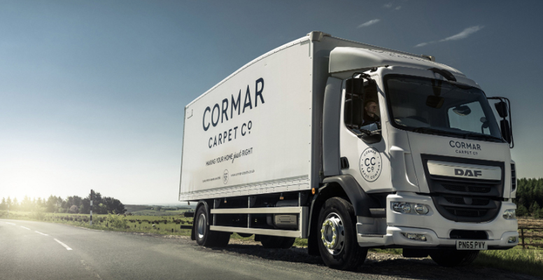 Cormar carpet cargo truck